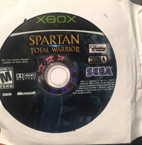 Xbox Spartan Total Warrior  & MotoGP 2 game & others