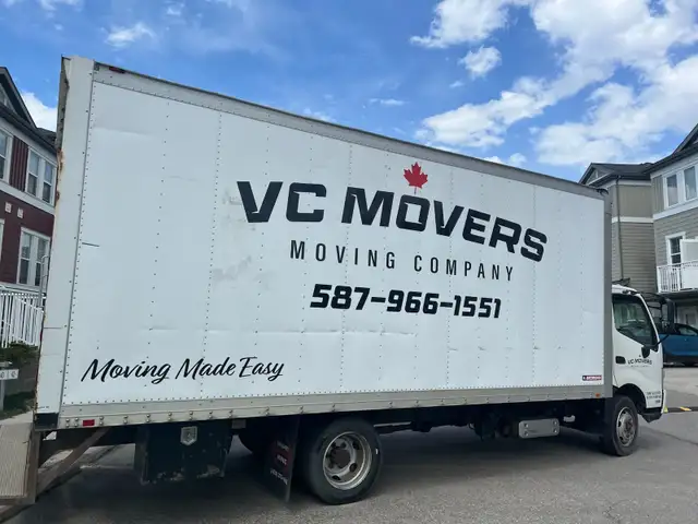 VC Movers | 2 Movers + Truck $110/hr | No Hidden Fees | Calgary