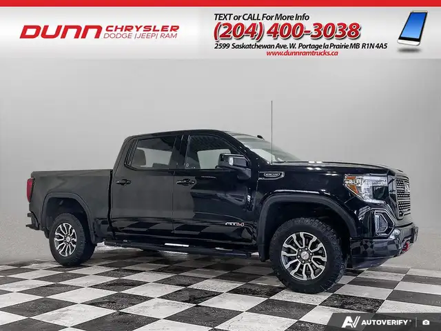 2020 GMC Sierra 1500 | AT4 CREW 4x4 | VENTED & HEATED SEATS | RE in Cars & Trucks in Portage la Prairie - Image 2