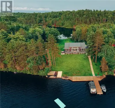 Welcome to your family's private luxury retreat on the shores of Lake Nepewassi. This rare property...