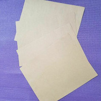 100 Sheets of 30lb Kraft Paper, brown, 8.5X11, 100% recycled