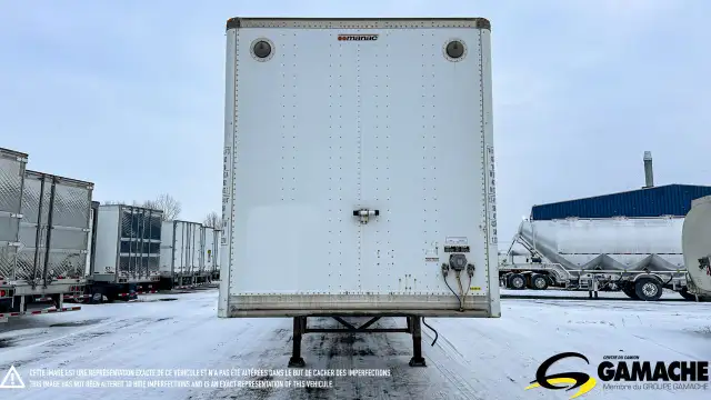 2008 MANAC 48' DRY VAN REMORQUE FERME in Heavy Equipment in Longueuil / South Shore - Image 4