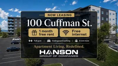 One Free Month! Available October 1, with The Hanson Group. This brand-new 3 bedroom, 2 bath apartme...