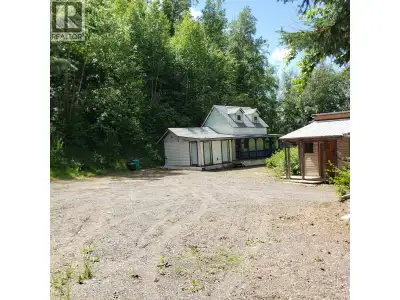 For Sale, Small 2 bedroom 684 sq ft 1 ½ story home and Cabin situated on 5 privately treed acres loc...