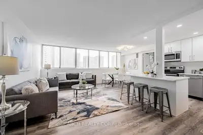Welcome to this stunning, fully renovated 3-bedroom, 1-bathroom condo offering 1200 sqft of modern l...