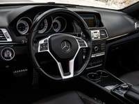 2017 Mercedes Benz E-400 Cabriolet AMG Sport White Exterior on Dark Brown Interior comes with Naviga... (image 7)