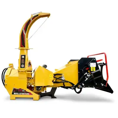 Iron Inventory Inc! Wallenstein BX72R wood chipper 7" chipping capacity hydraulic feed Engine HP Ran...