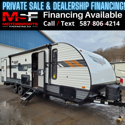 Welcome to Motorsports Financing - Kelowna! 2022 Forest river Wildwoods Engine: 1000