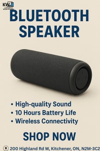 Bluetooth speaker Kitchener / Waterloo Kitchener Area Preview