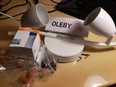 NEW IKEA Oleby Double Spot Bulbs, View more