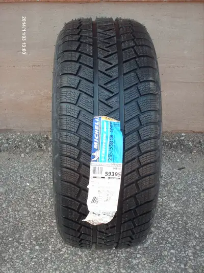 'SEASON'S SPECIAL": brand new (NOS) set of 4 MICHELIN "Latitude Alpin" (255/55-18 109V XL) tires for...