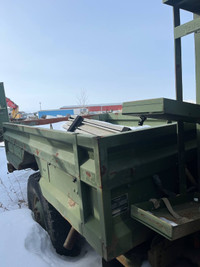 Military Surplus Truck Boxes 105" long  79" Wide