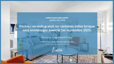 2 Bedrooms Apartment for Rent - 350 Rue Prince-Arthur Ouest