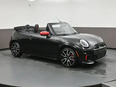 JUST 5500 KMS! 1 OWNER LOCAL TRADE, PREMIER+ JCW CONVERTIBLE, 230hp, 18" WHEELS, HEATED SEATS, HEATE...