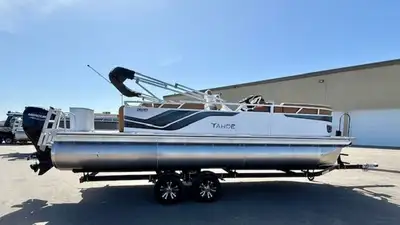 Call ahead to view.Our new line of Tahoe pontoon boats is here and sure to impress buyers. This 21 f...