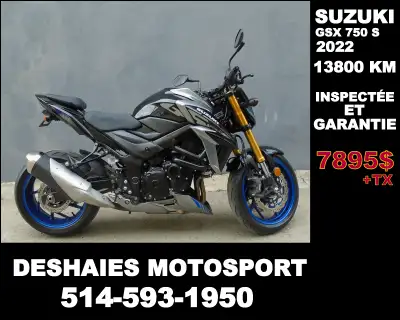 ---- HYPER PROPRE UNE SUPER DE BELLE MOTO ,PIPE INCLUS,FINANCEMENT SUR PLACE 514-593-1950