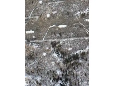 AMAZING VALUE. Dream property one mile away from Lac St. Anne Lake. 40.03 acres mostly treed very pr...