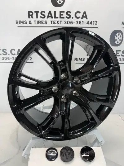 Set of 4 NEW 20 inch SRT Replica Rims FITS: Dodge Durango, Jeep Grand Cherokee, Chrysler Wrangler AN...