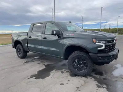 AMVIC Licensed Dealer The 2026 CHEVROLET SILVERADO 1500 ZR2 BISON EDITION in Cypress Gray Metallic w...