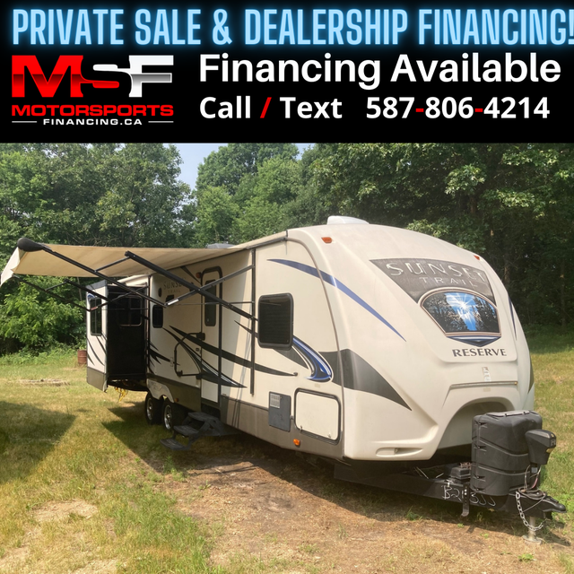 2015 CROSSROADS SUNSET TRAIL RESERVE 30RE (FINANCING AVAILABLE) in Travel Trailers & Campers in Strathcona County - Image 2