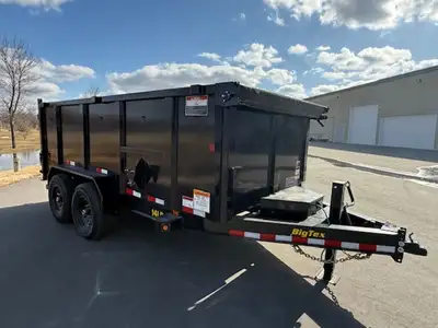 The 14LP Heavy Duty Low Profile, Hi wall Dump Trailer is built to handle your toughest jobs, whether...