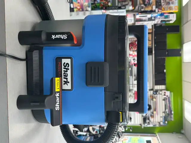 Shark MessMaster Portable Wet/Dry Vacuum - Blue in Vacuums in Oakville / Halton Region - Image 3