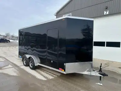 Legend Thunder V-Nose 7.5 x 18 Enclosed Trailer, 16' plus 2' V Nose, 2 X 3500lb Axles, Torsion Axles...