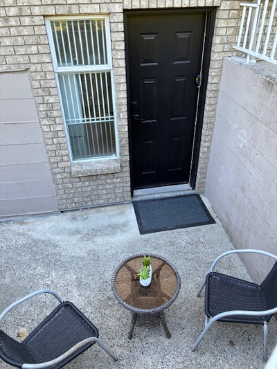 Clean 1 bedroom modern Furnished basement suite with own laundry and private entrance with mini pati...