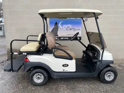 GREAT STARTER CART!! 2021 Club Car Tempo ✔48- volt electric golf cart ✔NEW rear seat ✔NEW LED light...