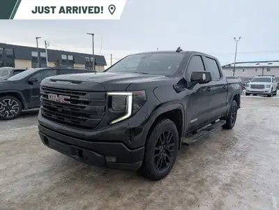 Meet the 2025 GMC Sierra 1500 Elevation, a formidable Black 44 truck designed to handle any terrain...