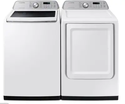 RCA / INSIGNIA FULL SIZE WASHER &DRYER SET- White $999.00 NO TAX, View more