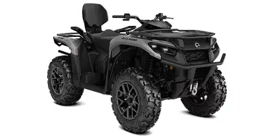 2026 Can-Am Outlander 700 Max XT in platinum satin/black. This capable 2-up utility ATV features the...
