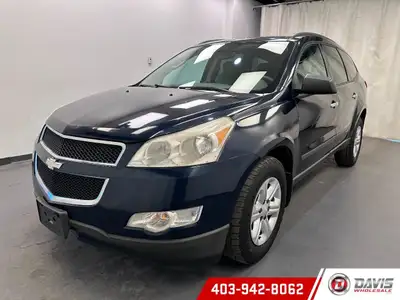 WAS: $7495 NOW: $6009 plus taxes and licensing feesPRICE REDUCED!!2012 Chevy Traverse LS!! Cloth, 8...