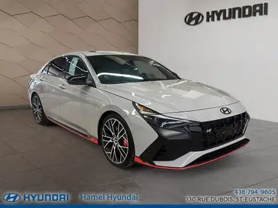 Hyundai Elantra N 2023 La conduite pure, la performance brute, le plaisir à l'état pur! (Manuelle) L...