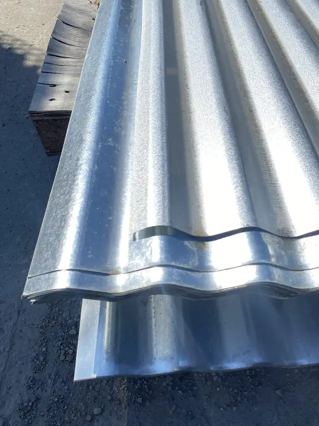 NEW 29 GAUGE CORRUGATED GALVANIZED 29 GAUGE STEEL SIDING in Roofing in Calgary - Image 6