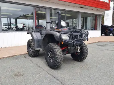 2018 Honda FourTrax Foreman Rubicon 500 Deluxe EPS – Pre-Owned This 2018 Honda Rubicon 500 Deluxe EP...