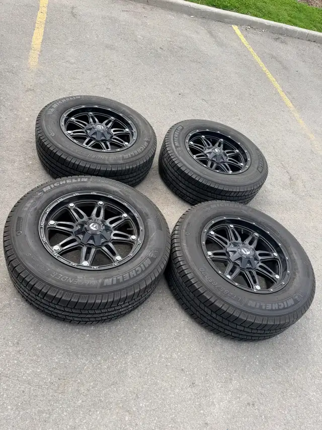 285/65/20 fuel hostage 6x135 6x139.7 Michelin AT ford f150 dodge in Tires & Rims in City of Toronto - Image 9