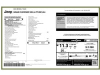 **ACCIDENT FREE - MECHANICALLY CERTIFIED** 81,040 KM This 2022 Jeep Grand Cherokee WK 4x4 Altitude i... (image 2)