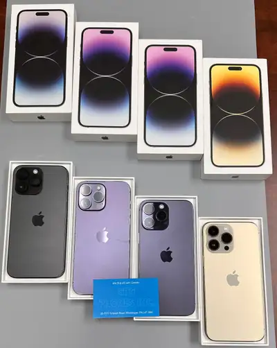 IPAD's and IPHONE's WITH HIGH STORAGE AVAILABE ON SPECIAL PRICE, View more