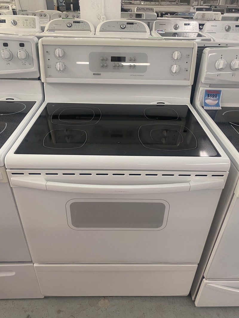 5884 Cuisinière Poêle Four Kenmore White Stove Oven Range