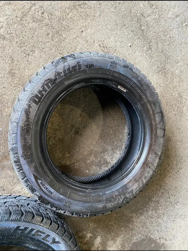 185 65 15 - WINTER TIRES - PAIR - GREAT SHAPE in Tires & Rims in Kitchener / Waterloo - Image 3
