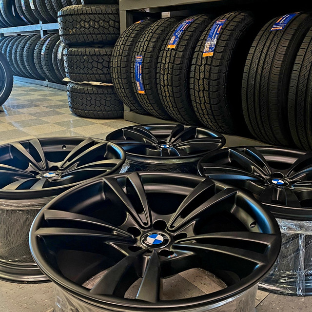 Set 20" ORIGINAL STAGGERED BMW Wheels | BMW X5 & BMW X6 Wheels in Tires & Rims in Calgary