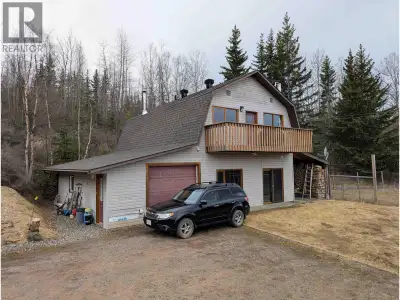 Unique and Private 3 bedroom 2 bathroom home located on a 5 acre lot above Tyhee Lake. The main uppe...