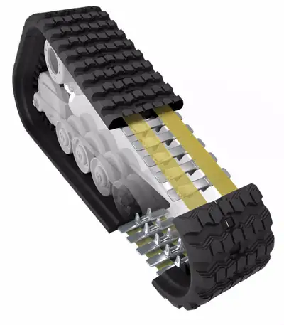 Great pricing on premium quality rubber tracks. OEM on many machines. Camoplast tracks last 50% or l...