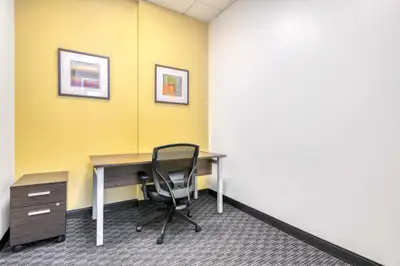 Get started right away with a ready-to-use office space to rent for two. Make a home for your busine...