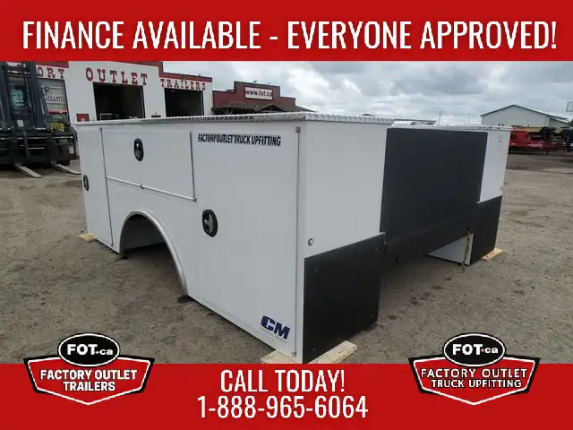 2026 CM TRUCK BED 9ft Steel Service Body in Cargo & Utility Trailers in Calgary - Image 2
