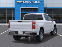Meet the impressive 2025 Chevrolet Silverado 1500 LT Crew Cab in pristine white, pushing the limits... (image 3)