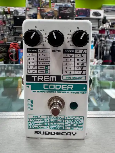Subdecay Tremcoder Guitar Pedal, View more