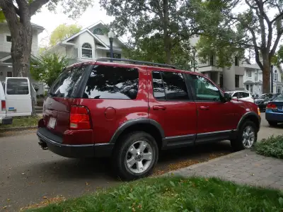 2003 Ford Explorer SUV, seven passenger, for sale in Edmonton. 241K kilometres. Asking $3995 OBO. 4x...