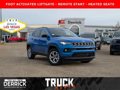 The 2026 Jeep Compass North combines advanced safety, modern technology, and versatile performance i...